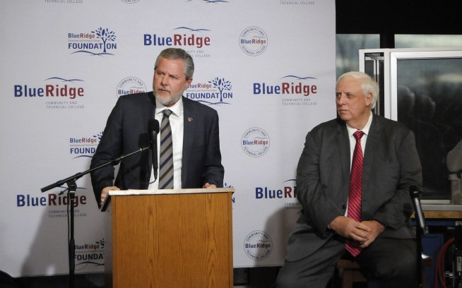 Falwell and W.Va. governor pitch Virginia secession plea