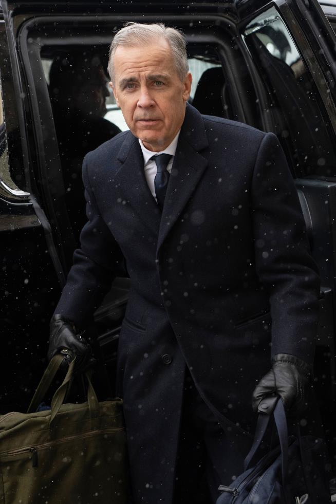 Carney rolls his eyes at US Treasury secretary, telling Trump he meant what he said at Davos