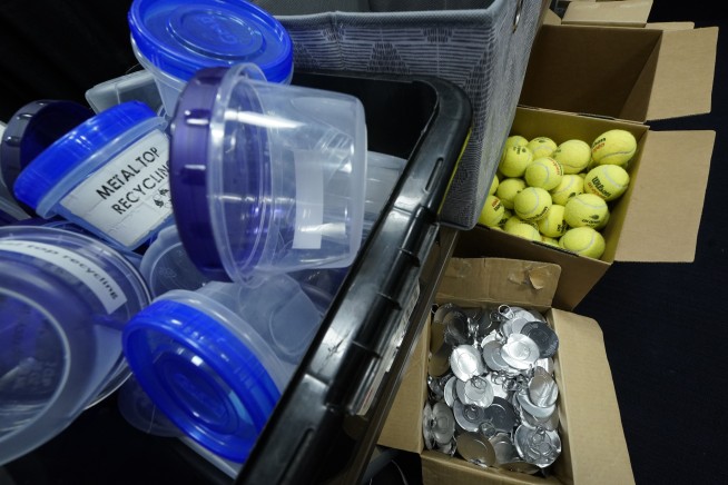 Tennis ball wasteland? Game grapples with a fuzzy yellow recycling problem