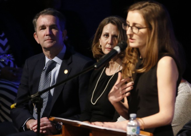 The Latest: Accuser willing to testify to Virginia lawmakers