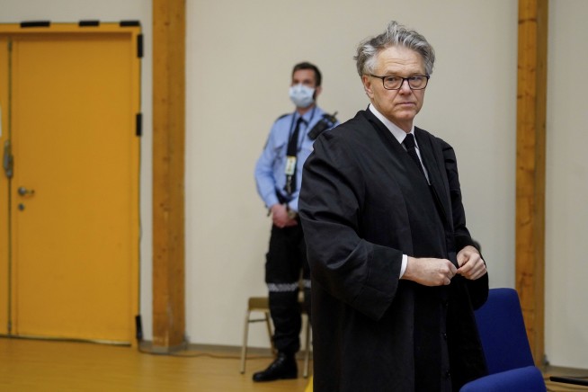 Norwegian mass murderer appears before parole hearing