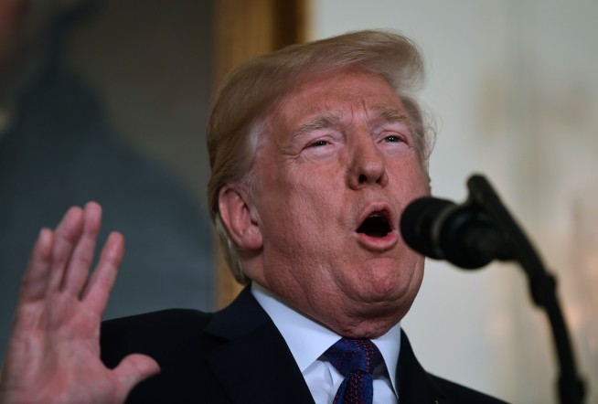 Trump: US, allies attacking Syria to stop chemical weapons