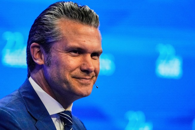 The Latest: Trump pledges to ‘liberate’ LA as he visits troops at Fort Bragg