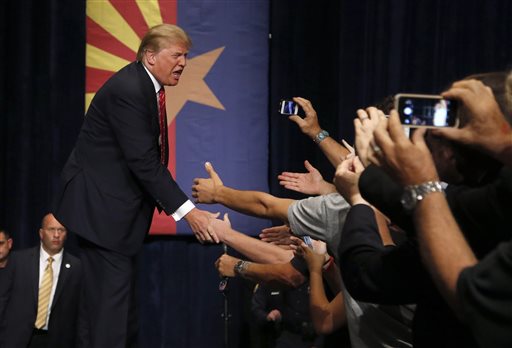 Trump criticizes border policy as well as trade agenda