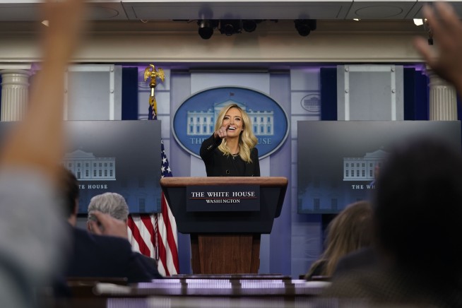 New White House press secretary McEnany holds 1st briefing