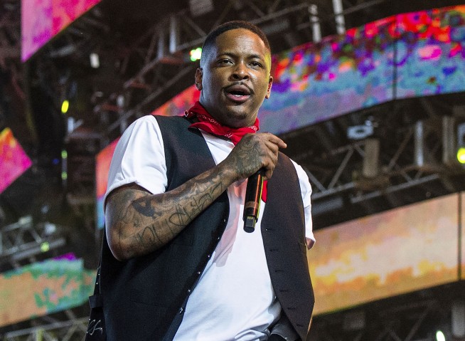 Rapper YG arrested in Los Angeles on suspicion of robbery