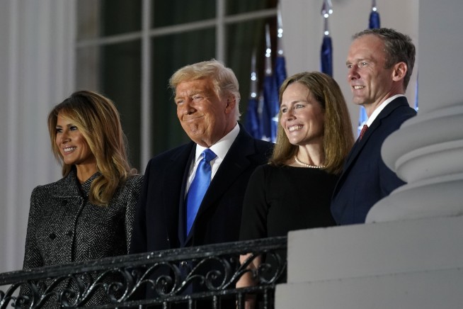 Issues important to Trump await Barrett on Supreme Court