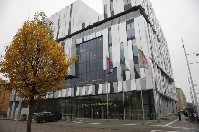 2 die when man falls, lands on other in Sweden concert venue