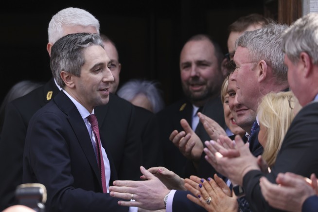 Simon Harris is installed as Ireland's new prime minister. He's the country's youngest leader
