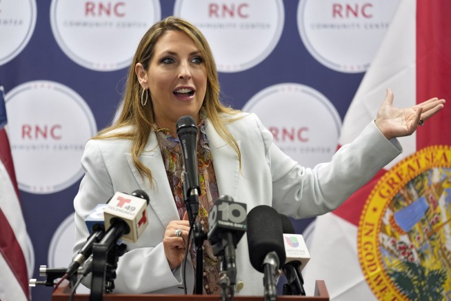 GOP Chair Ronna McDaniel defeats rival in leadership vote