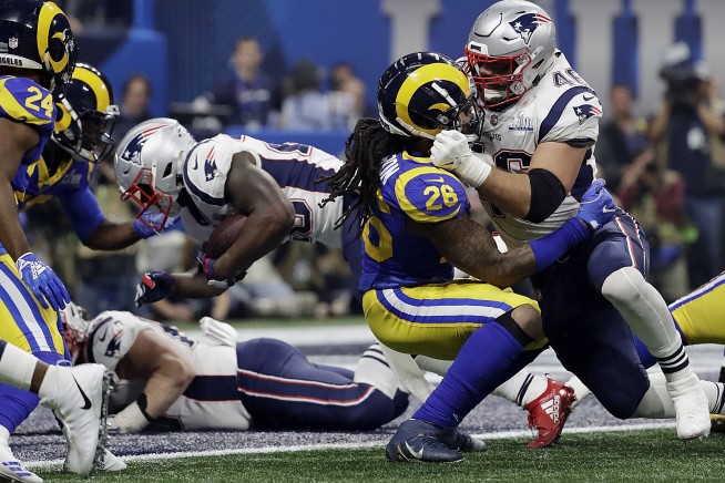 The Latest: Patriots defeat Rams in lowest-scoring SB ever