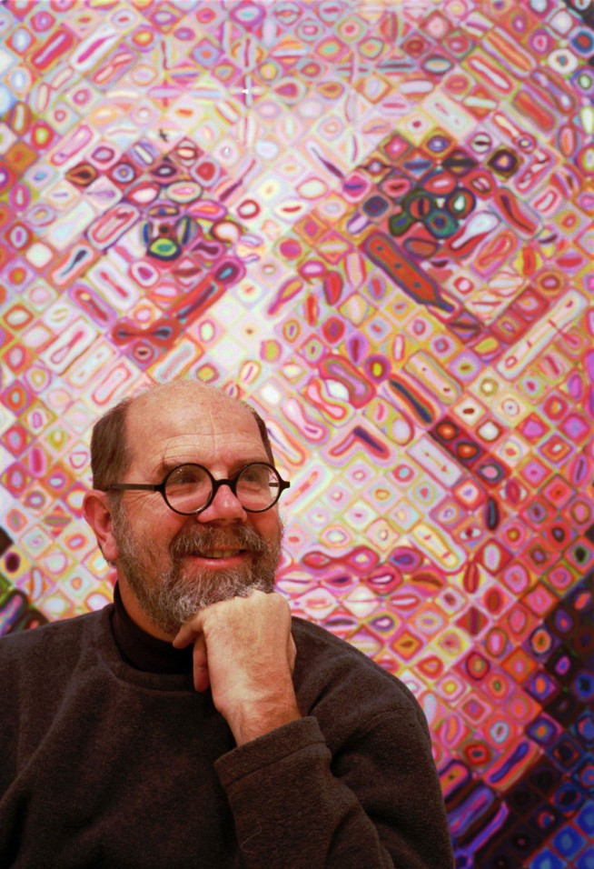 Chuck Close, artist of monumental grids, dies at 81