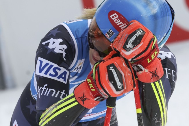 American skier Shiffrin wins record 83rd World Cup race