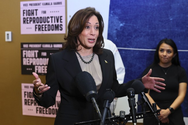 In a first, Vice President Harris visits Minnesota abortion clinic to blast ‘immoral’ restrictions