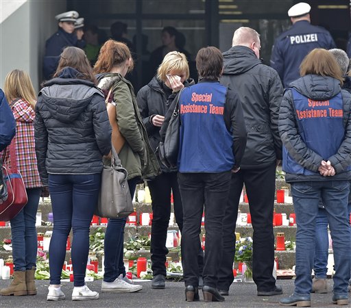 The Latest: Germanwings CEO gives latest victim breakdown