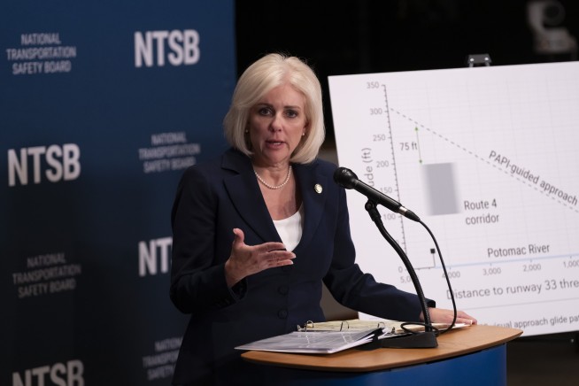 Helicopters permanently restricted on route near Washington airport where 67 died in midair crash