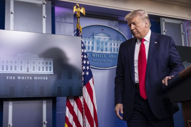 Trump claims authority to issue order on mail-in votes