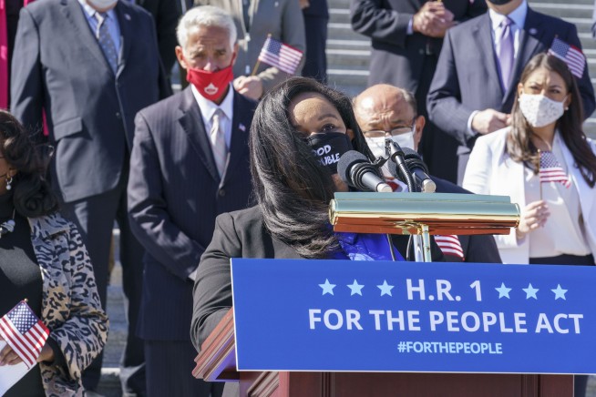 House passes sweeping voting rights bill over GOP opposition