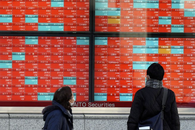 Stock market today: Asian shares are mostly higher, tracking gains on Wall Street