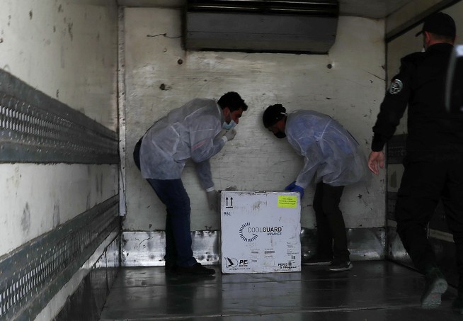 After delay, Israel allows vaccines into Hamas-run Gaza