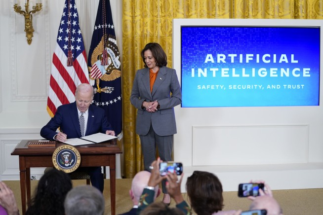 Biden wants to move fast on AI safeguards and signs an executive order to address his concerns