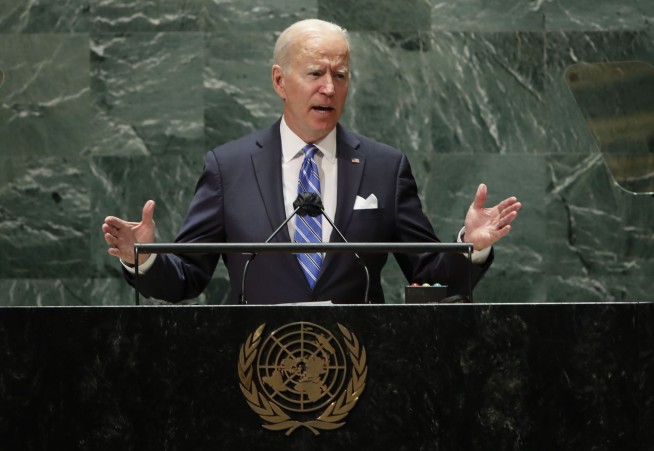 Biden declares world at 'inflection point' amid crises