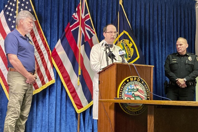 Hawaii officials say DNA tests drop Maui fire death count to 97