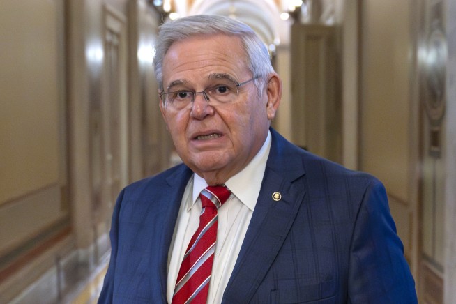 New Jersey Sen. Bob Menendez says he won't run in Democratic primary