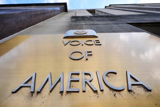 Appeals court suspends order for Voice of America employees to return to work