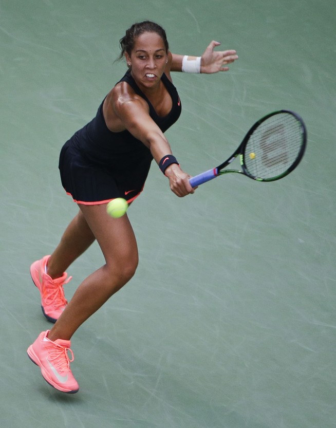 The Latest on US Open: Serena beats Keys in straight sets