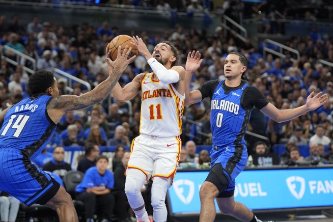 Trae Young's frustration boils over late, gets ejected in Atlanta's play-in loss to Orlando