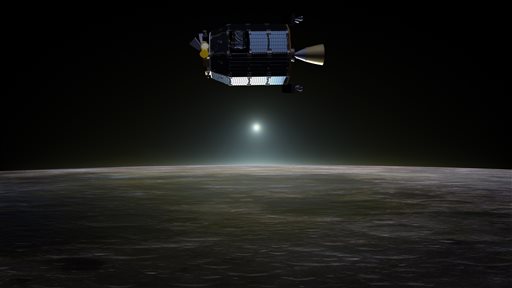 NASA's moon-orbiting robot crashes down as planned