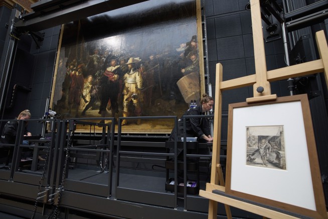 Rembrandt copied another artist's canine for his famous 'Night Watch'