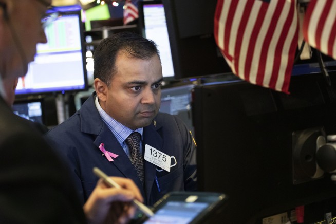 Markets Right Now: US stocks end a bumpy day slightly higher