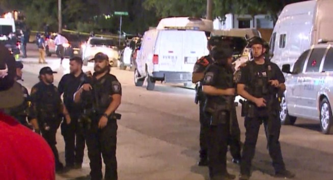 Shots fired into a crowd of hundreds after a holiday festival in Texas leave 3 dead, 8 injured
