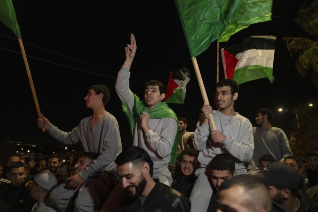 On Day One of Gaza cease-fire, Hamas and Israel carry out first swap of hostages and prisoners