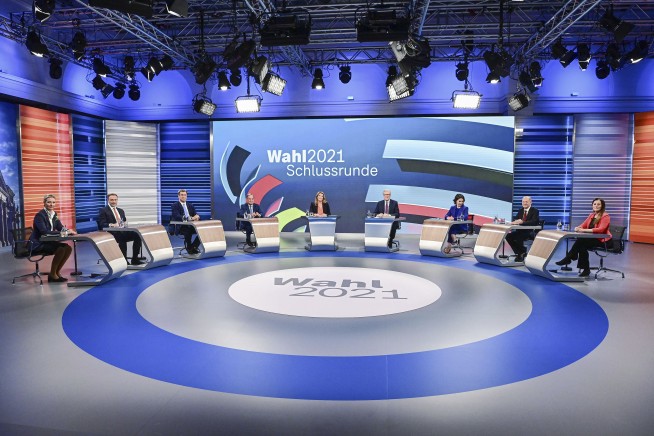 German parties rally supporters ahead of Sunday election