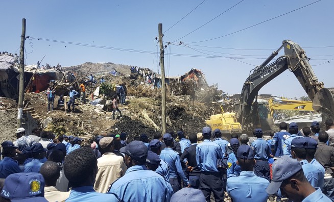 35 killed, dozens missing in Ethiopia garbage dump landslide