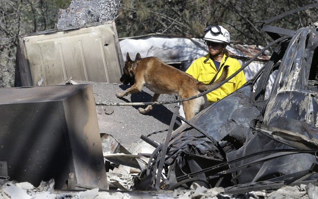 California wildfire 'most destructive' in county history