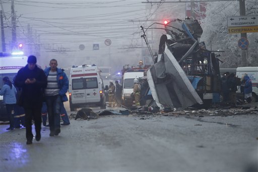 At least 10 killed in bus explosion in Volgograd