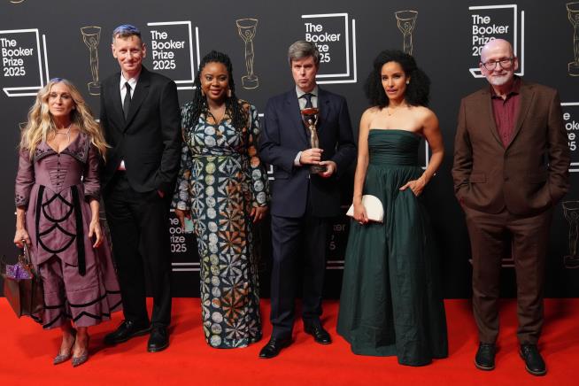 Writer David Szalay wins prestigious Booker Prize for fiction with his earthy novel 'Flesh'