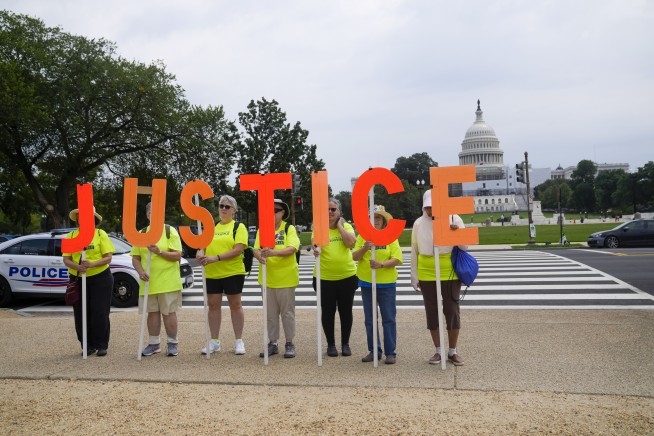 After his hearing in federal court, Trump calls it a 'very sad day for America.' Follow live updates