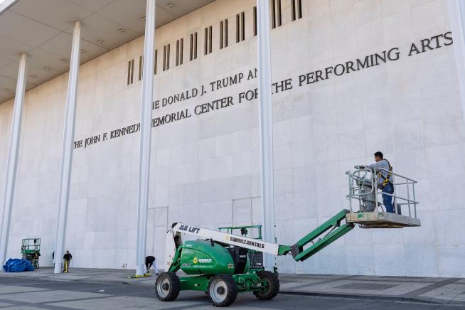 Kennedy Center criticizes musician who canceled performance after Trump name added to building
