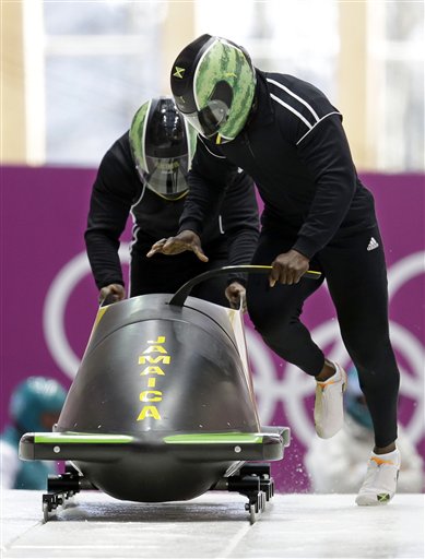 SOCHI SCENE: Jamaica's bobsled song