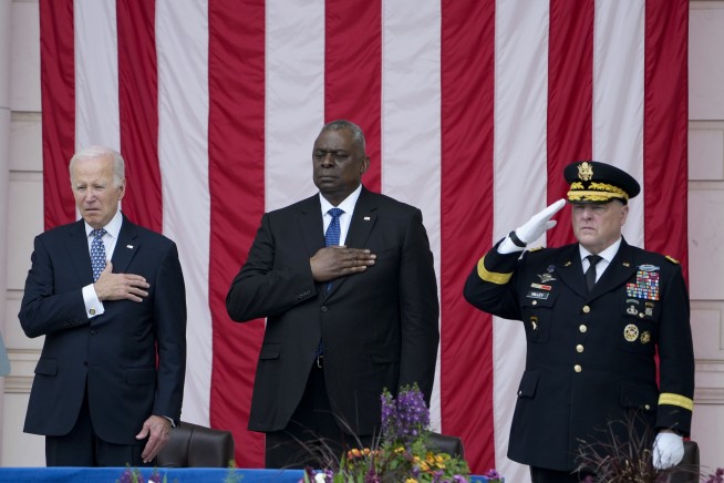Biden on Memorial Day lauds generations of fallen US troops who 'dared all and gave all'