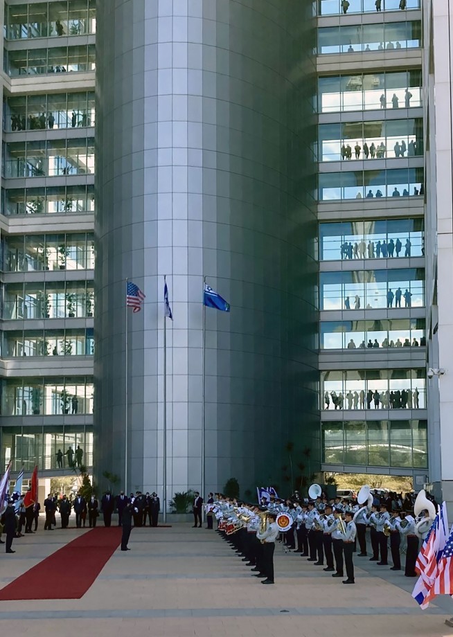 Pentagon chief declares 'ironclad' US commitment to Israel