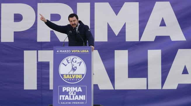 Italians stage protests in violence-marred election campaign
