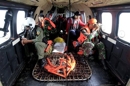 Indonesia official: Some AirAsia victims belted in seats