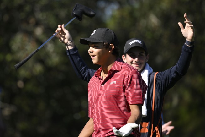Tiger's son comes up aces in PNC Championship with a hole-in-one