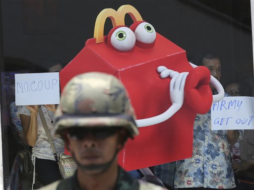 Thai coup official: Democracy caused 'losses'